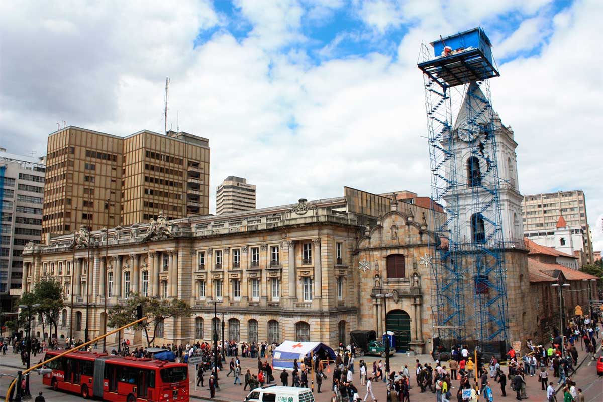 Instalacion cultural bogotá taym arquitectura lugares comunes
